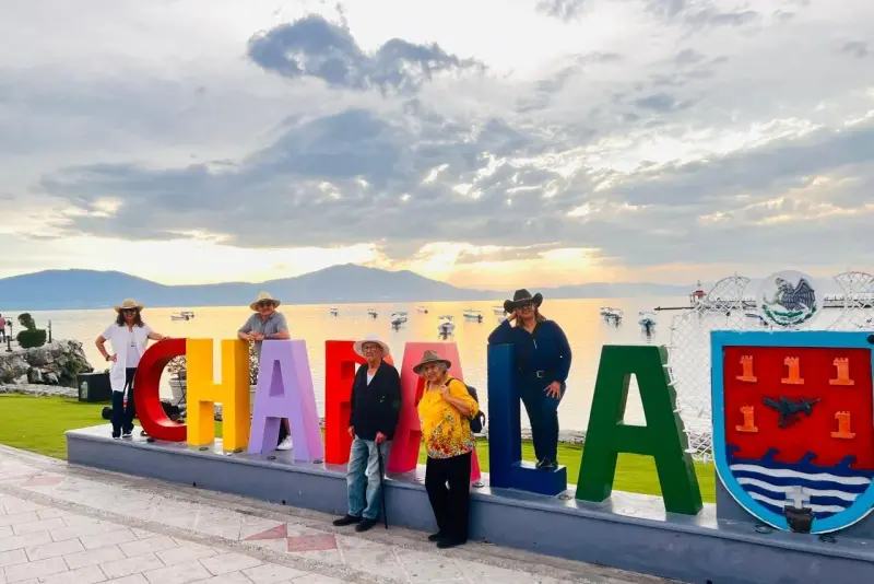 Vista panorámica del Lago de Chapala